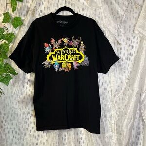 World of Warcraft Men’s black graphic T-Shirt. XL. 11-B